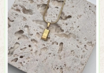 Çelik Trend Külçe Kolye 