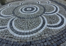 Granit küptaş Bazalt küptaş zemin döşeme uygulama ekibi Halil usta Manisa Turgutlu 